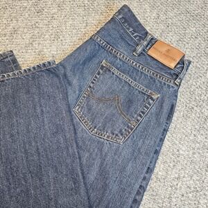 Brooks Brothers Mens Jeans Dark Wash Straight Fit‎ W38 L30 Cotton